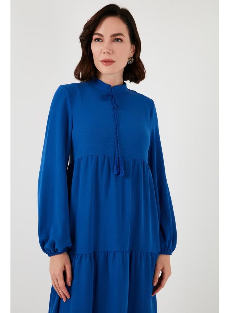 Lela Tiered Midi Dress - Image 4